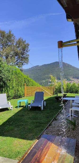 Casa Nueva En Vigo Rural Mos Con Jacuzzi Y Chimenea Para Escapada Romantica 庞特维德拉 外观 照片