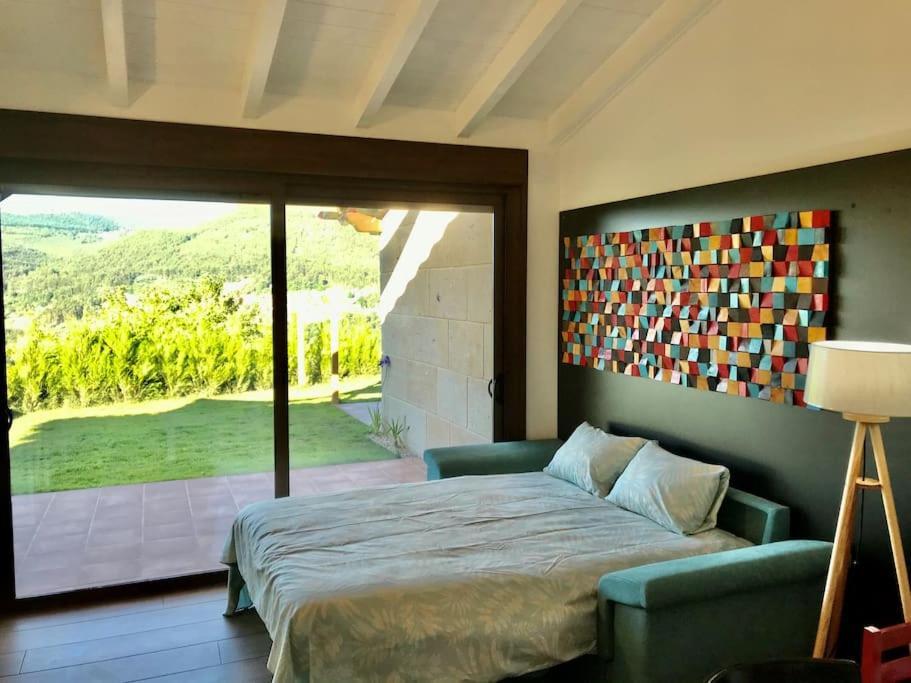 Casa Nueva En Vigo Rural Mos Con Jacuzzi Y Chimenea Para Escapada Romantica 庞特维德拉 外观 照片