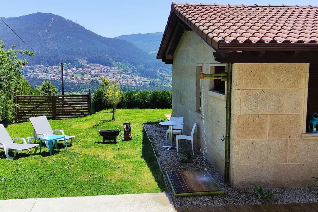 Casa Nueva En Vigo Rural Mos Con Jacuzzi Y Chimenea Para Escapada Romantica 庞特维德拉 外观 照片