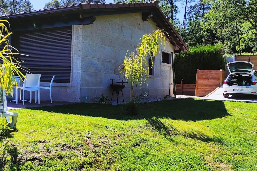 Casa Nueva En Vigo Rural Mos Con Jacuzzi Y Chimenea Para Escapada Romantica 庞特维德拉 外观 照片